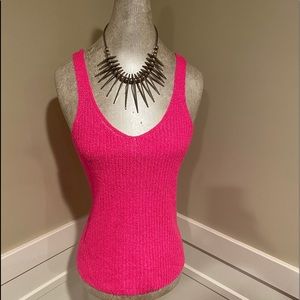Hot pink knit sweater💓 (Juniors)